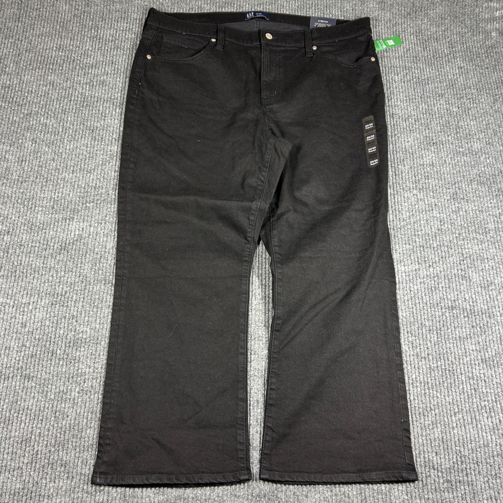 GAP Jeans Women 20/35R Black Kick Fit High Rise Stretch NWT Western Rodeo